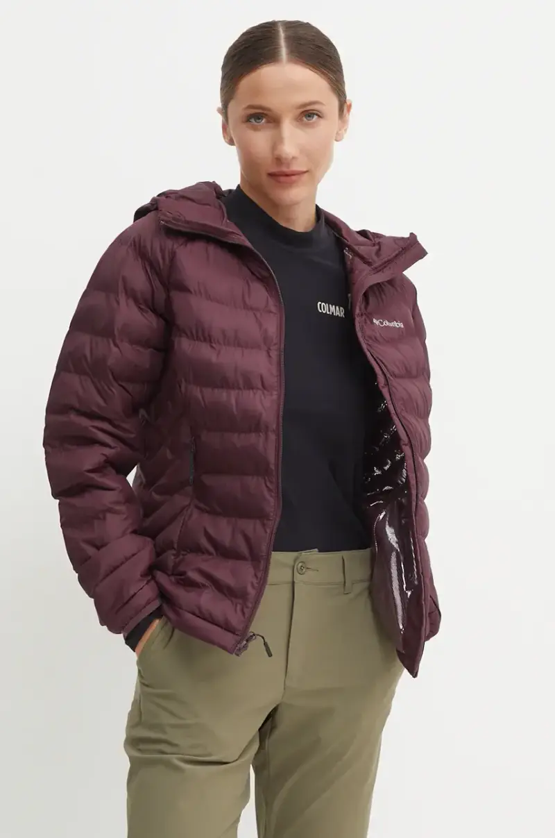 giacca da sport Powder Lite colore granata 2089391