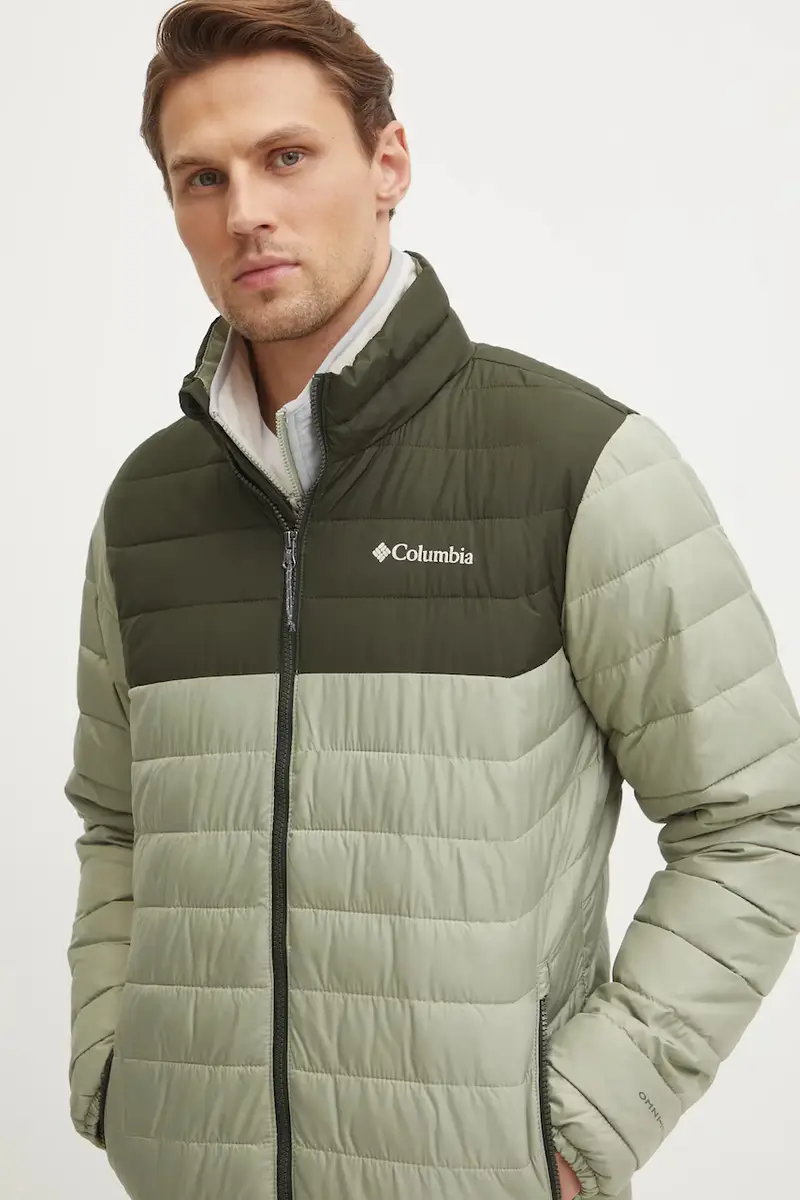 giacca da sport Powder Lite II colore nero 2086964 Verde miniatura 4