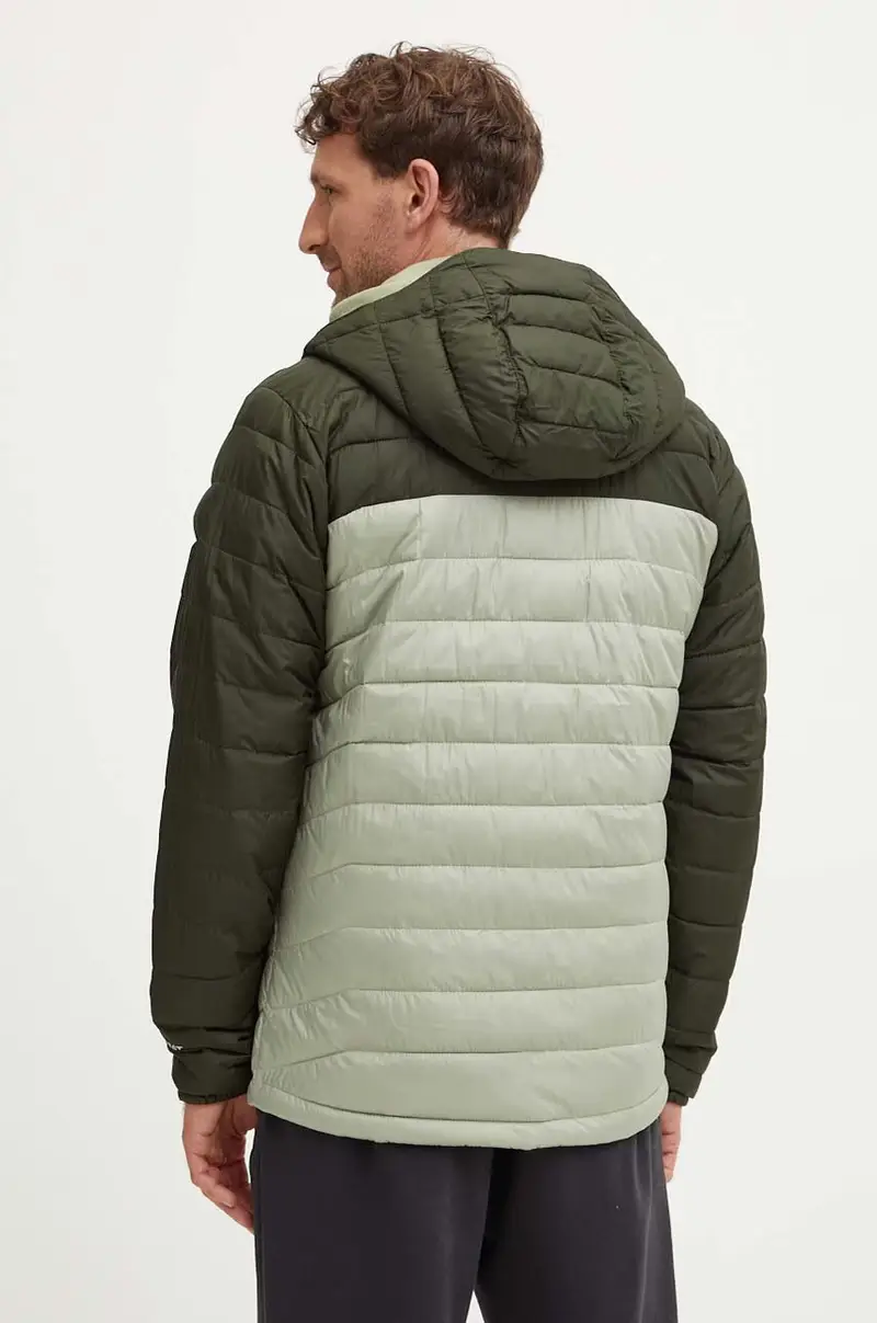 giacca da sport Powder Lite II colore verde 2086944 miniatura 3