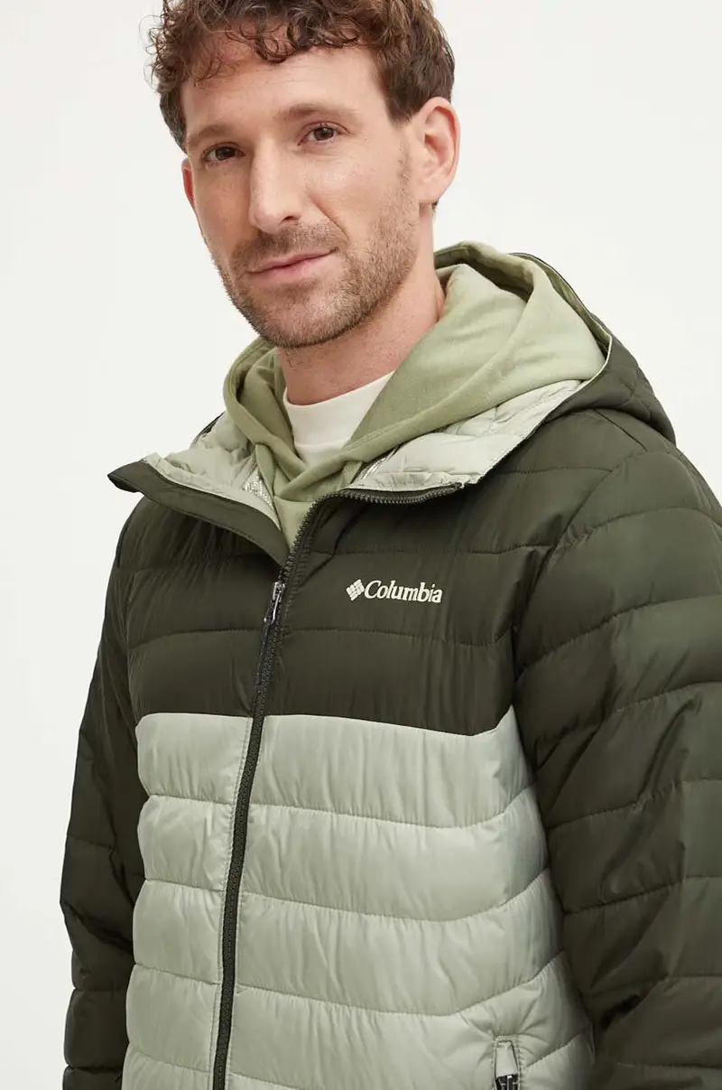 giacca da sport Powder Lite II colore verde 2086944 miniatura 4