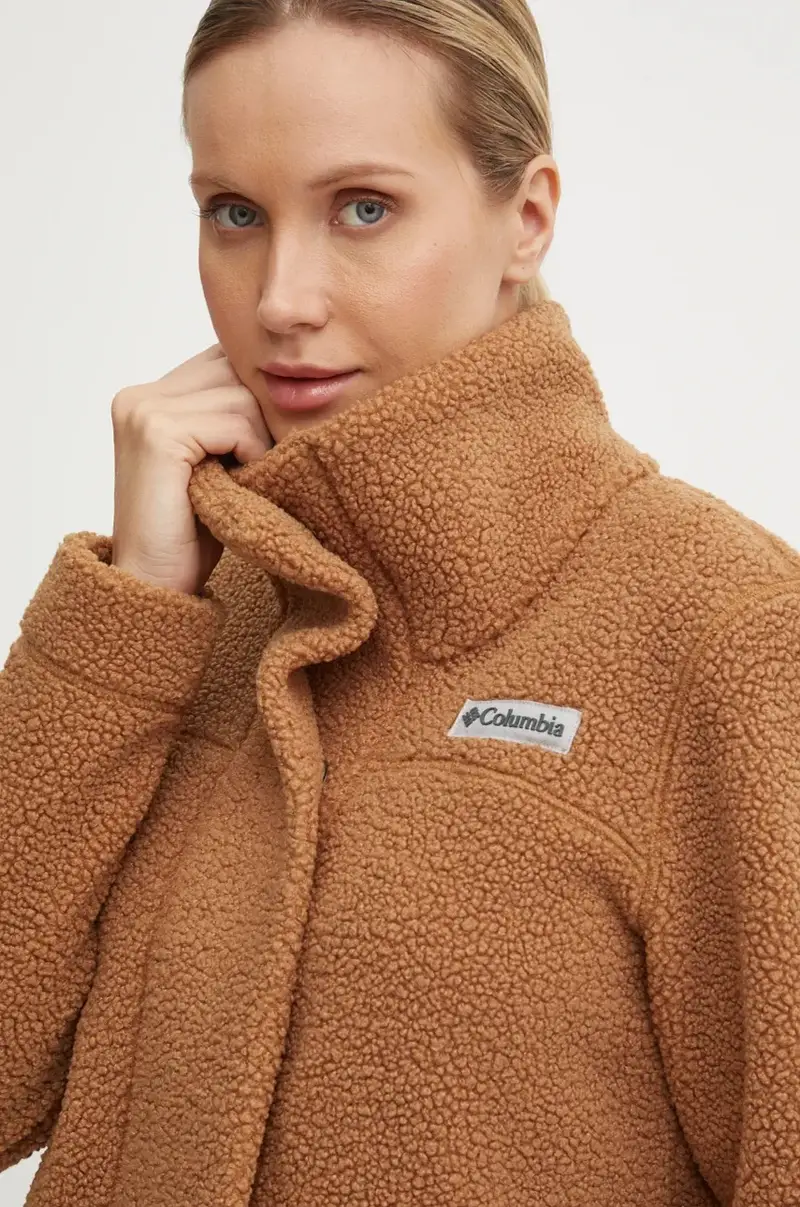 giacca donna colore marrone miniatura 4