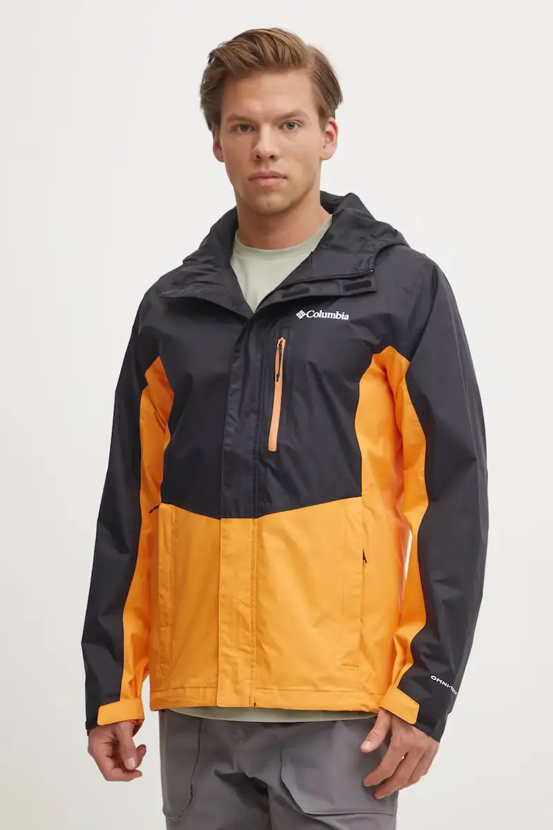 giacca impermeabile Pouring Adventure uomo colore nero 2117171