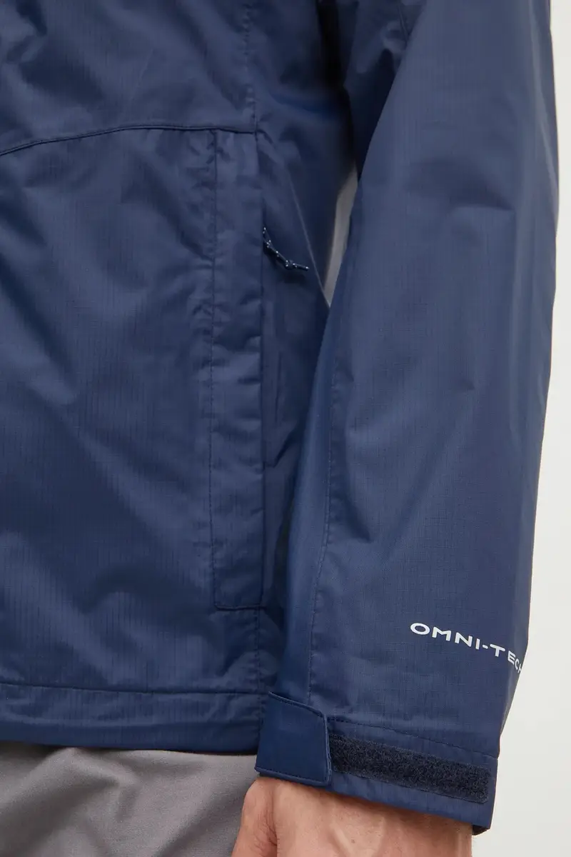giacca impermeabile Pouring Adventure uomo colore nero 2117171 Blu navy miniatura 5