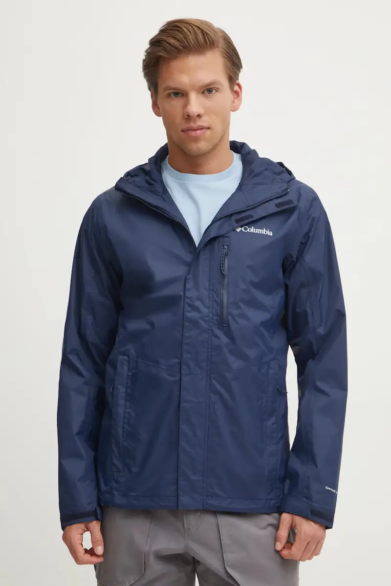 giacca impermeabile Pouring Adventure uomo colore nero 2117171 Blu navy