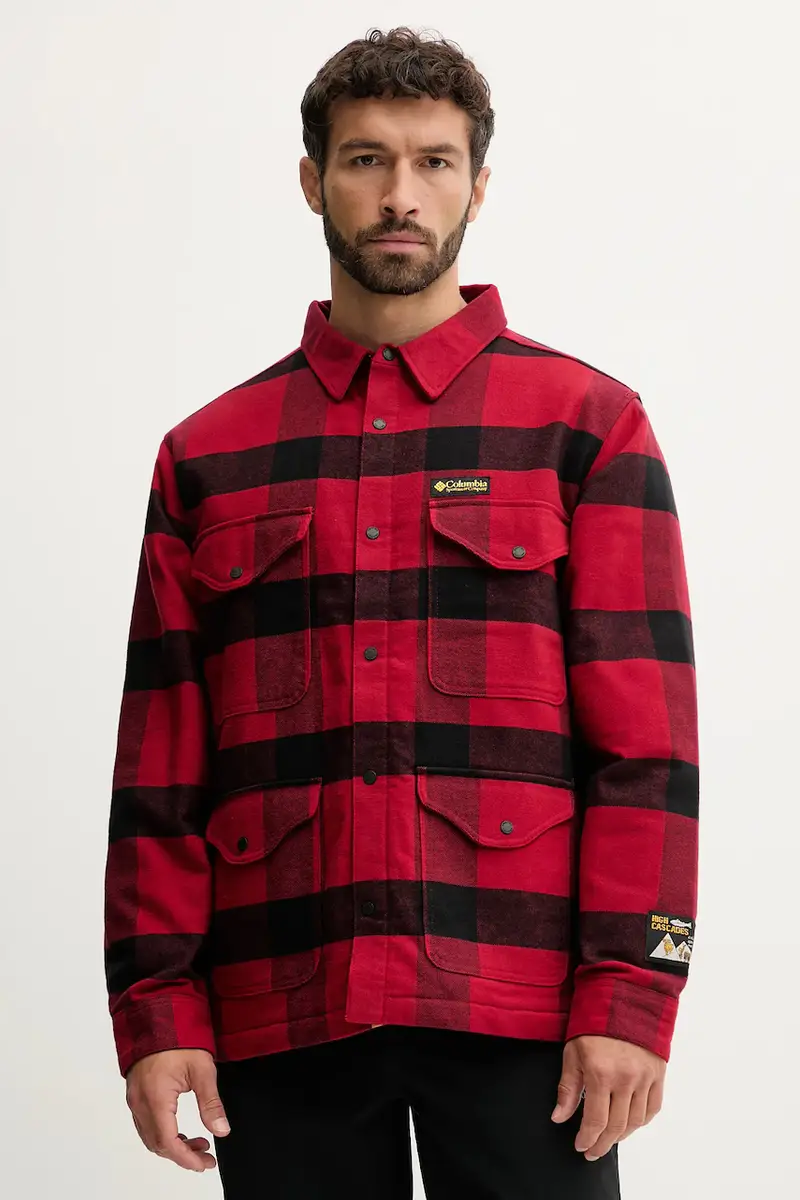 giacca in cotone High Cascades colore rosso 2138401