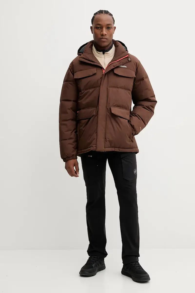 giacca Landroamer Puffer uomo colore nero 2088081 Marrone miniatura 2