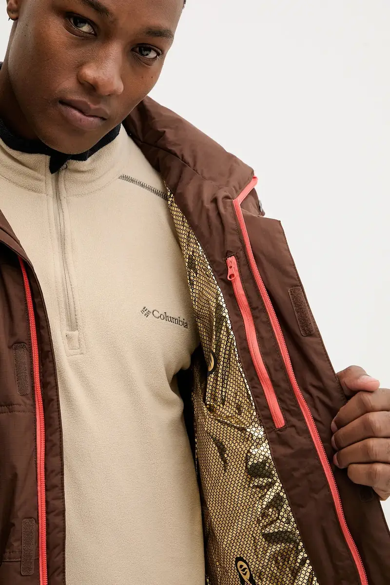 giacca Landroamer Puffer uomo colore nero 2088081 Marrone miniatura 5