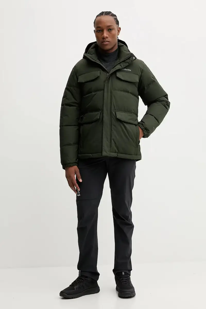 giacca Landroamer Puffer uomo colore nero 2088081 Verde miniatura 2