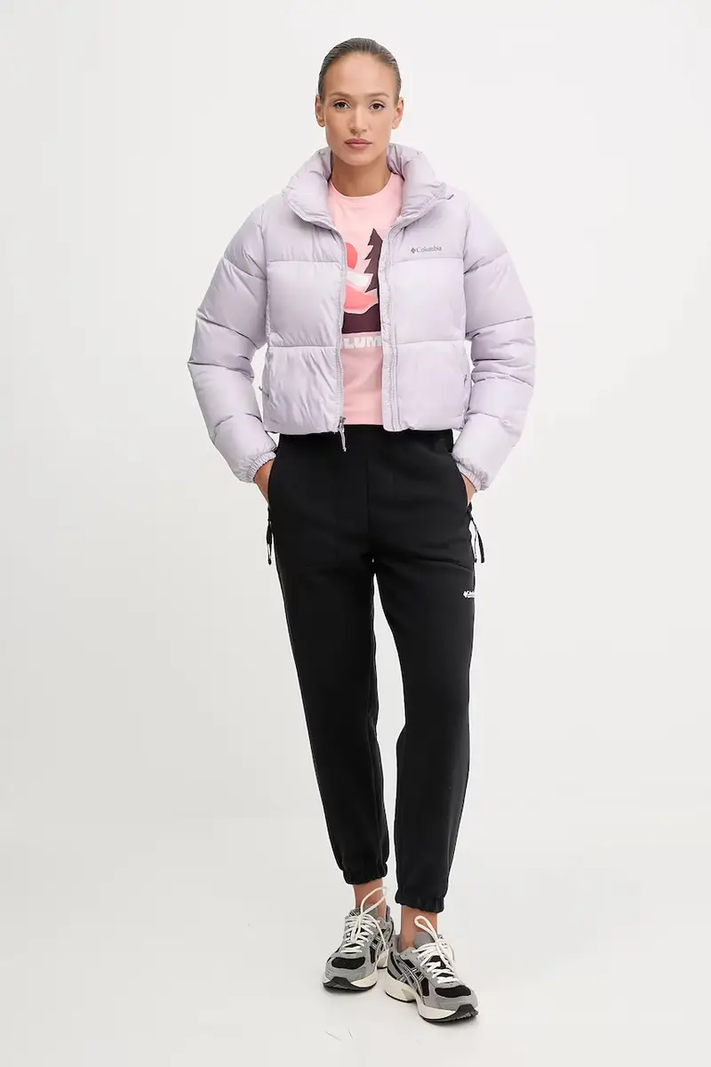 giacca Puffect Colorblock colore violetto 2088501 miniatura 2