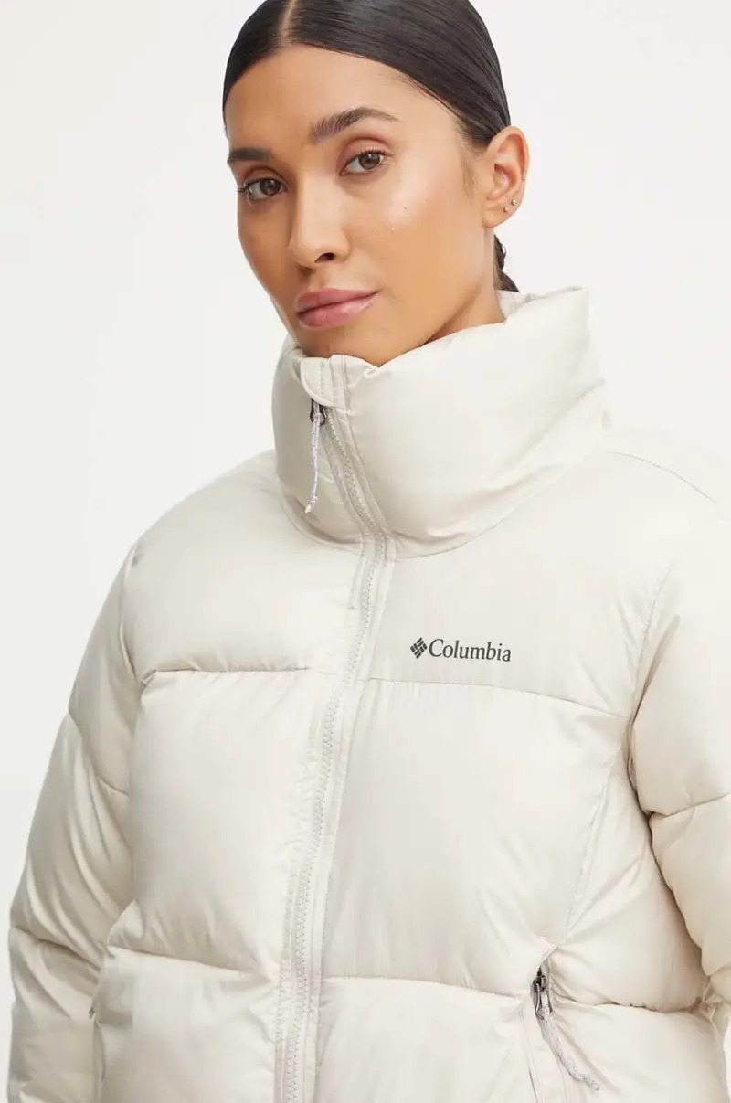 giacca Puffect Colorblock donna colore beige 2088501 miniatura 4