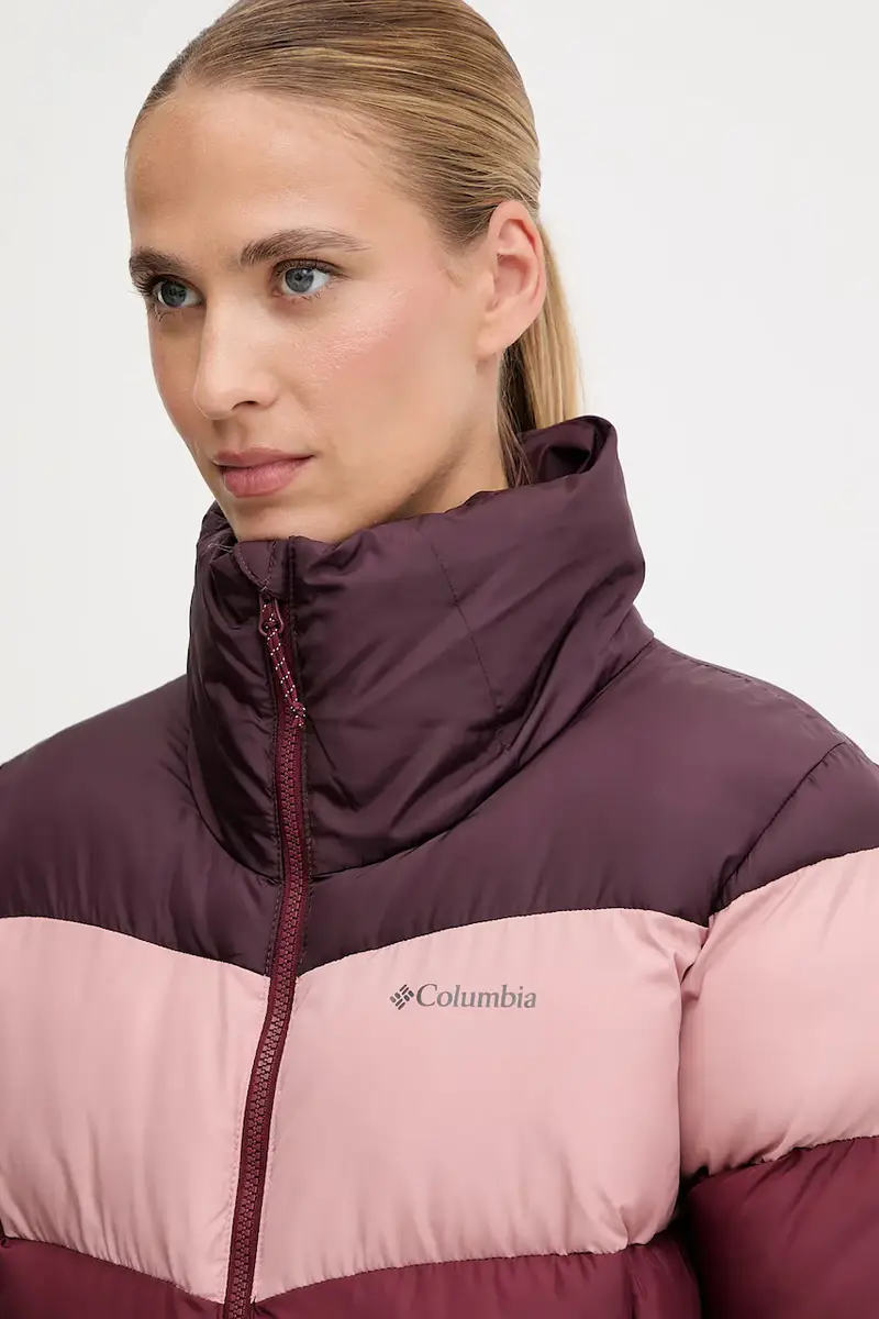 giacca Puffect Colorblock donna colore rosa 2088481 Granata miniatura 4