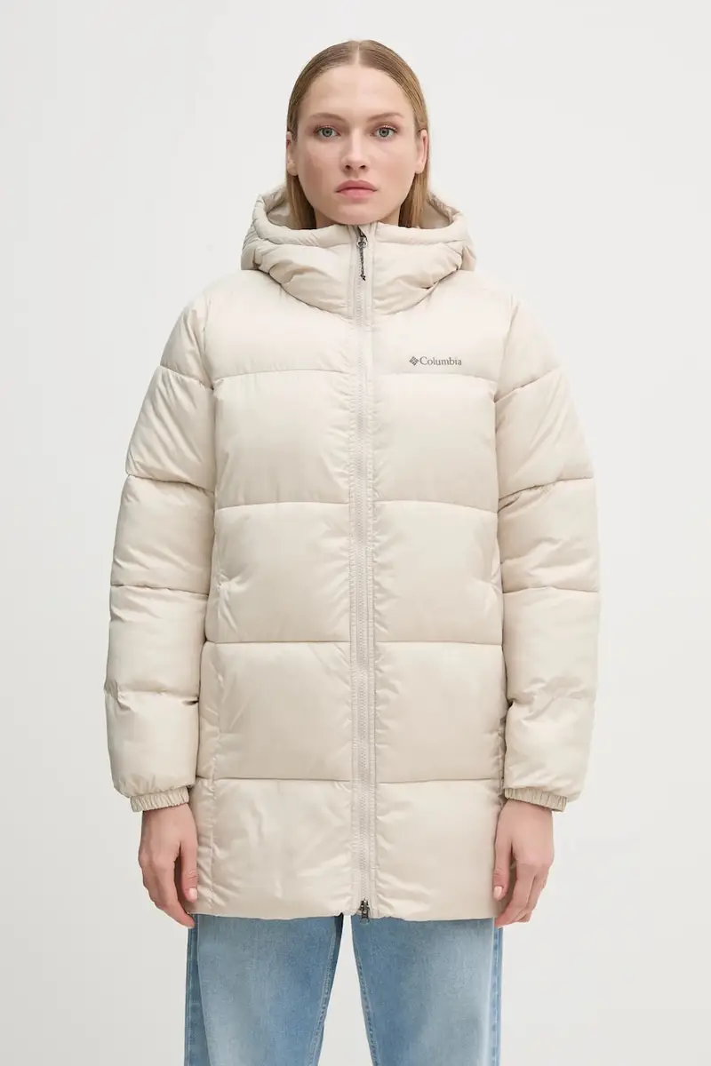 giacca Puffect II Mid donna colore grigio 2088471 Beige