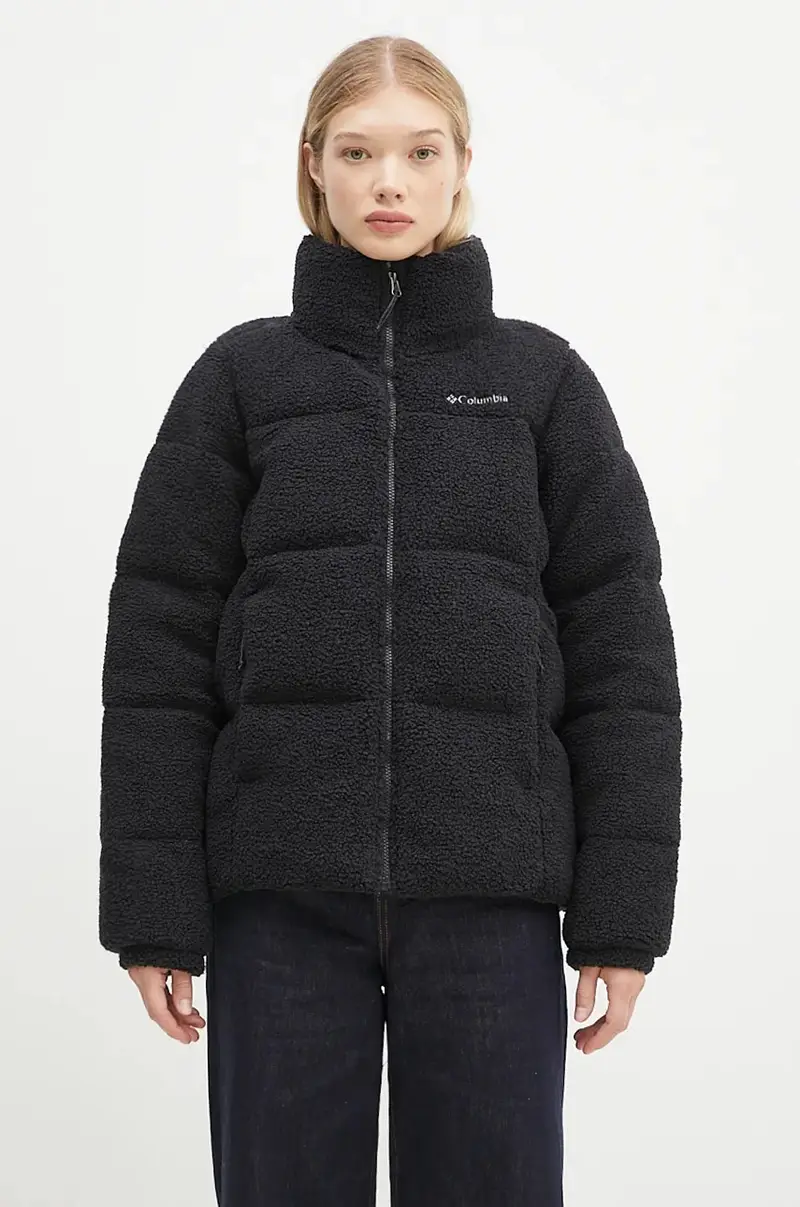 giacca Puffect Sherpa donna colore nero 2089231
