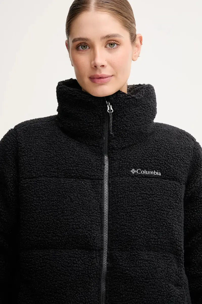 giacca Puffect Sherpa donna colore nero 2089231 miniatura 4