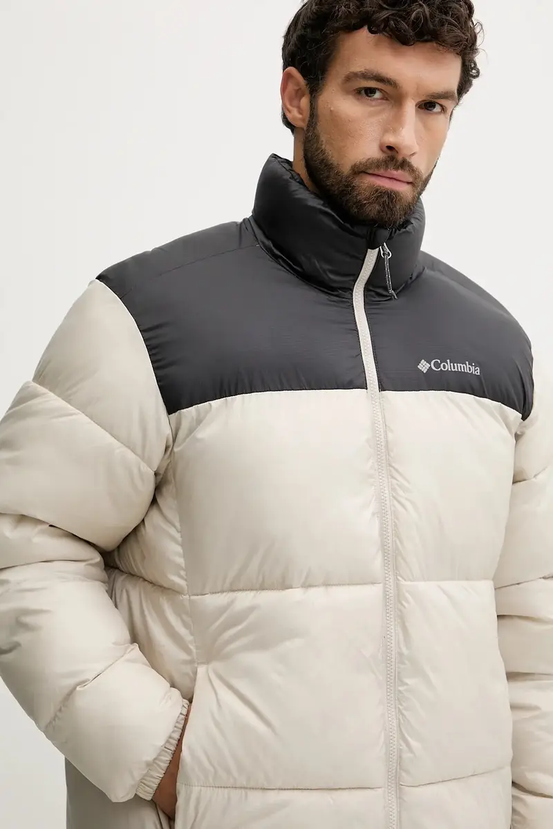 giacca Puffect uomo colore nero 2086861 Beige miniatura 4