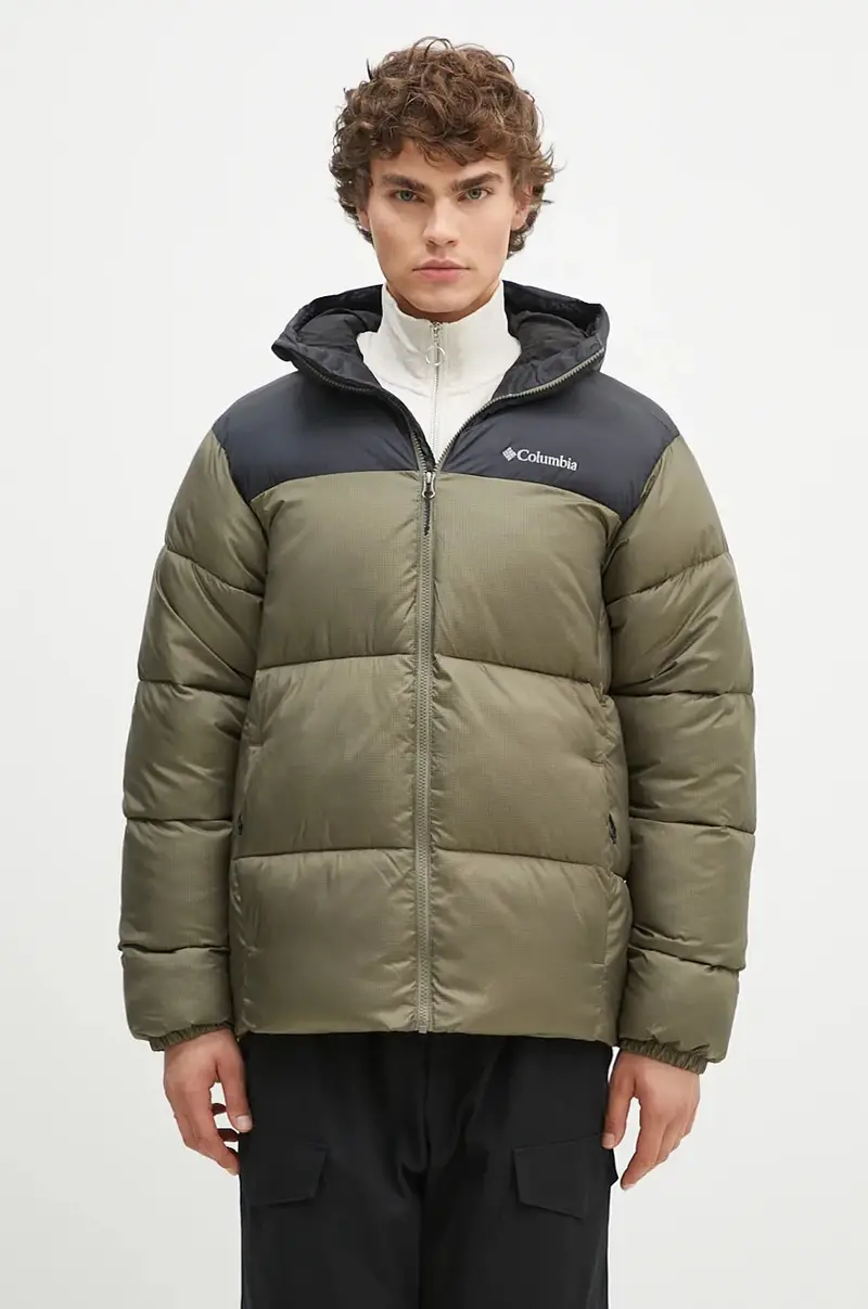 giacca Puffect uomo colore verde 2086851