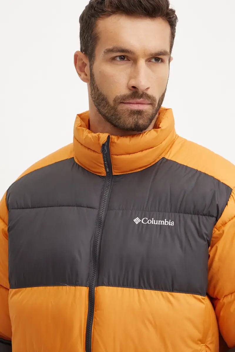 giacca uomo colore arancione miniatura 5