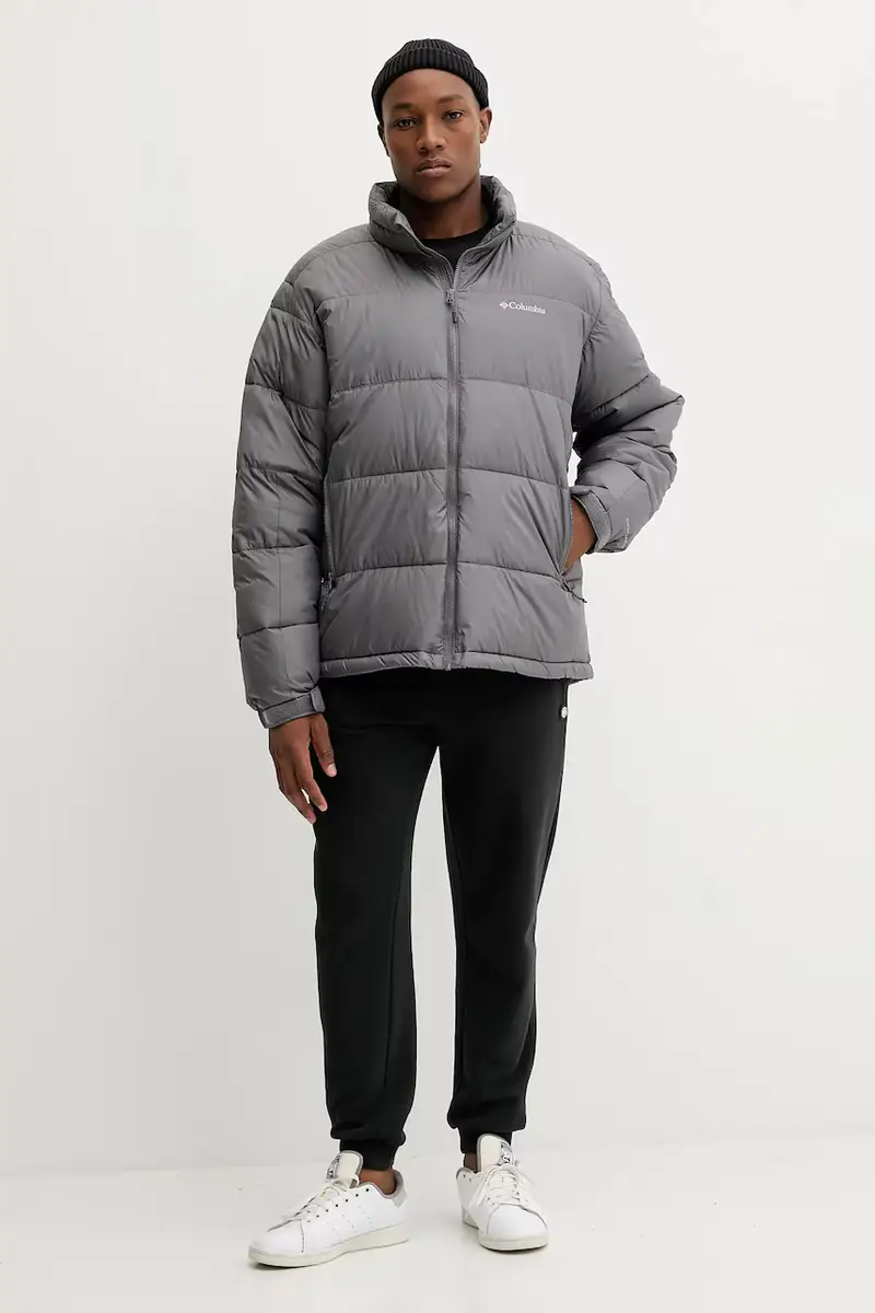 giacca uomo colore blu navy Grigio miniatura 2