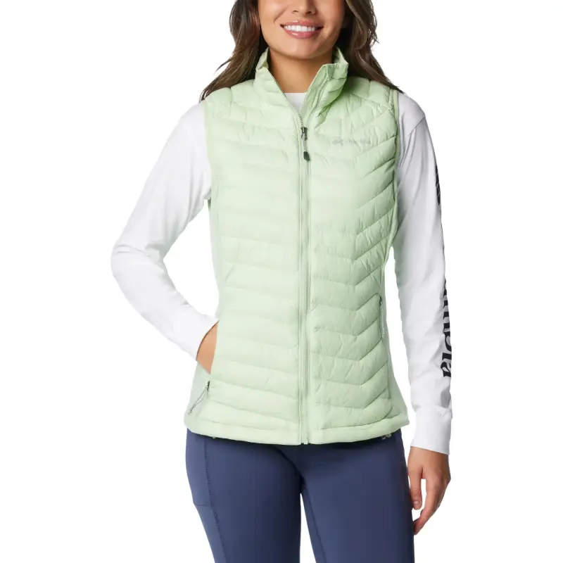 Gilet imbottito da donna Columbia Powder Pass