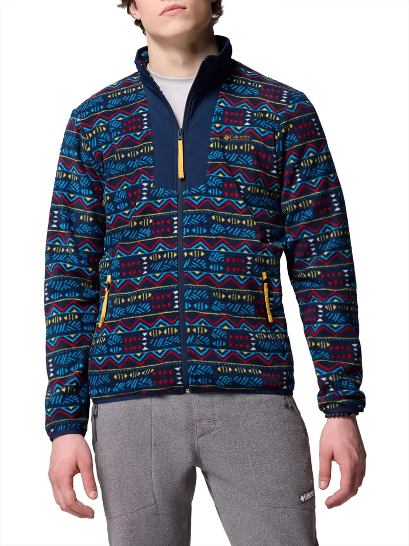 giubbino columbia da uomo - blu