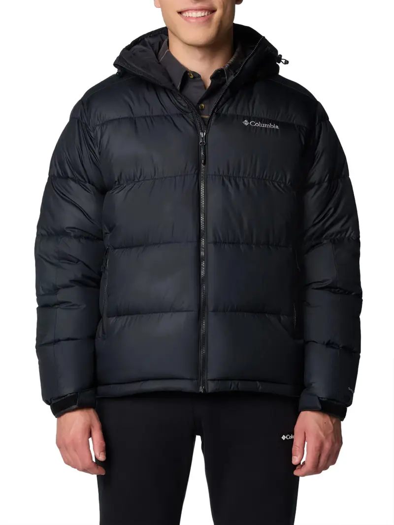 giubbino columbia da uomo - nero