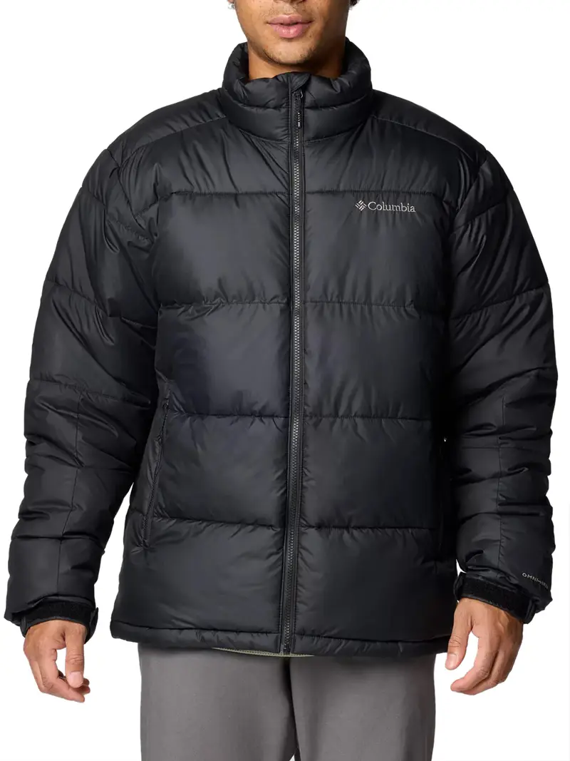 giubbino columbia da uomo - nero