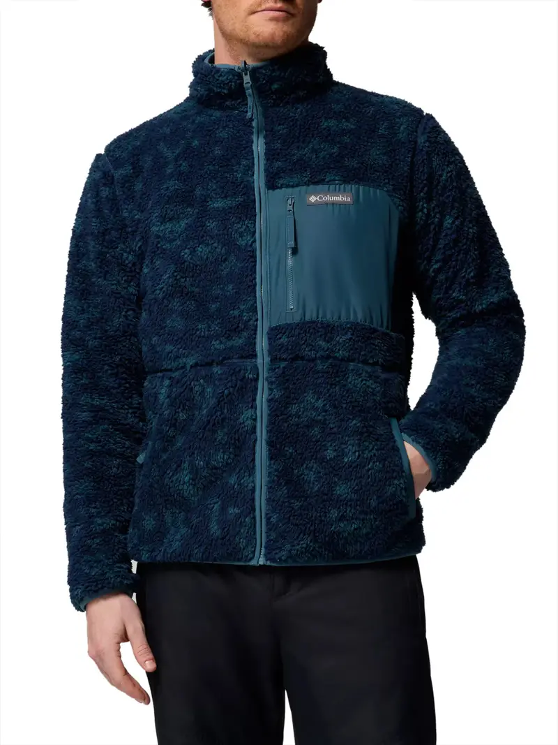 giubbino columbia winter pass reversible da uomo - blu