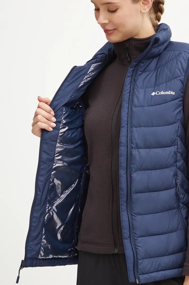 giubbotto da sport Powder Lite II colore blu navy 2089561 miniatura 5