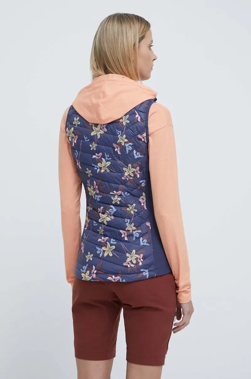 giubbotto da sport Powder Pass colore blu navy 1832222 miniatura 3