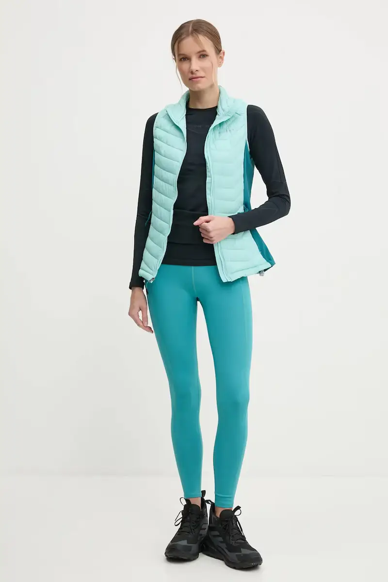 giubbotto da sport Powder Pass colore turchese 2126132 miniatura 2