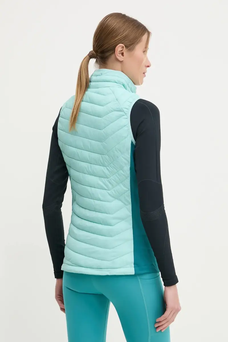 giubbotto da sport Powder Pass colore turchese 2126132 miniatura 3