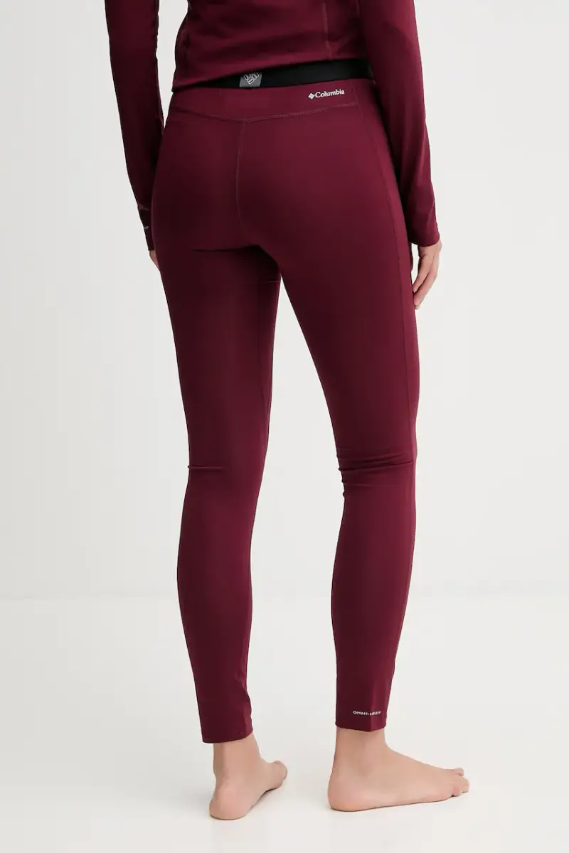 leggings funzionali Midweight Stretch colore nero 1639031 Granata miniatura 3