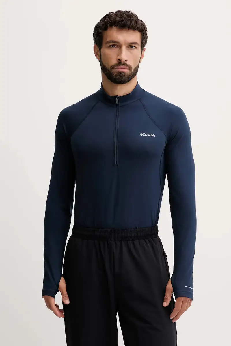 longsleeve funzionale colore blu navy 1638571