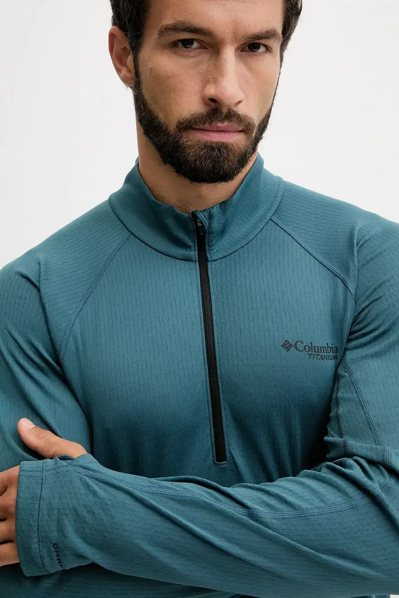 longsleeve sportivo DriVenture colore verde 2136961 Turchese miniatura 4
