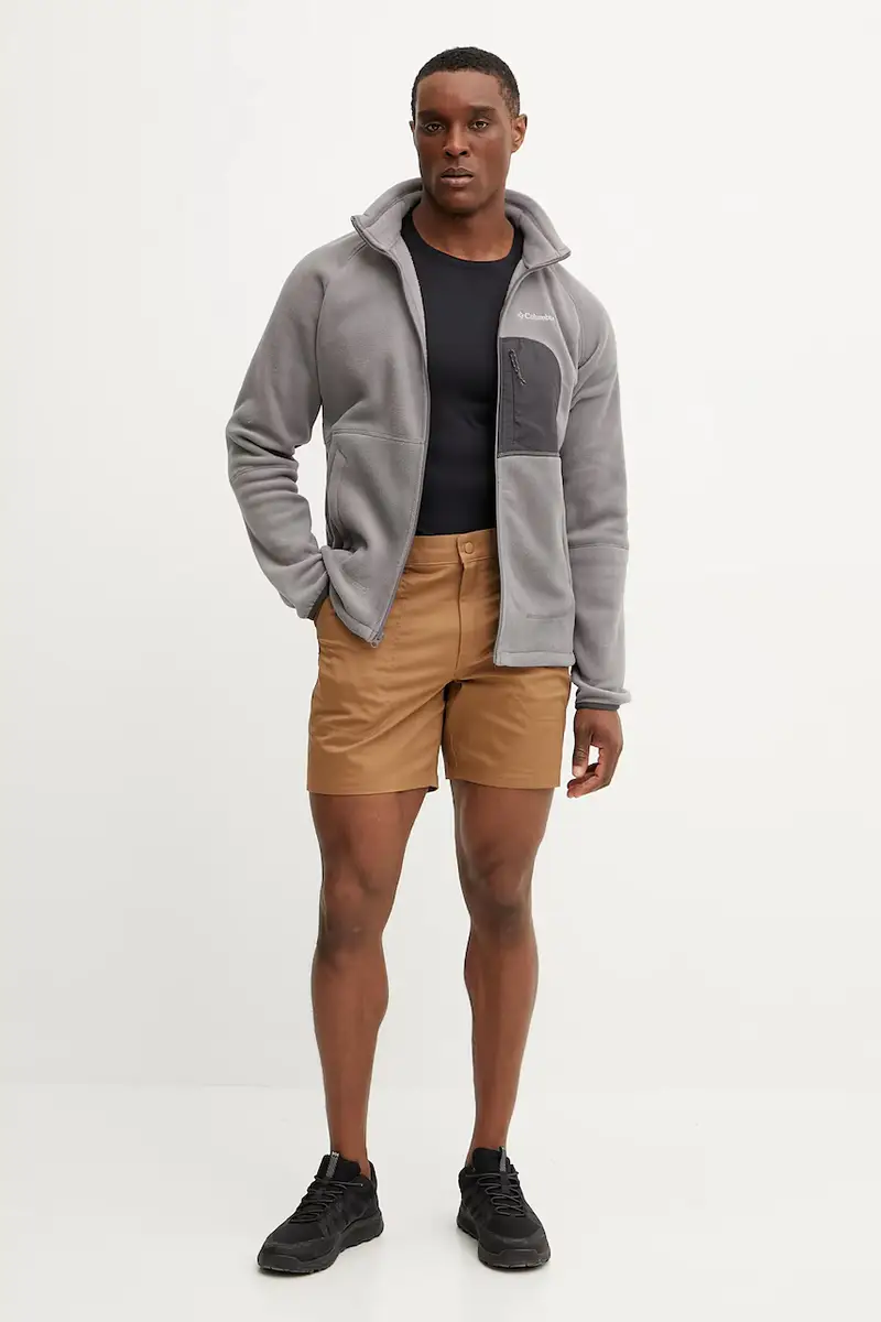 pantaloncini da esterno Landroamer colore verde 2120621 Arancione miniatura 2