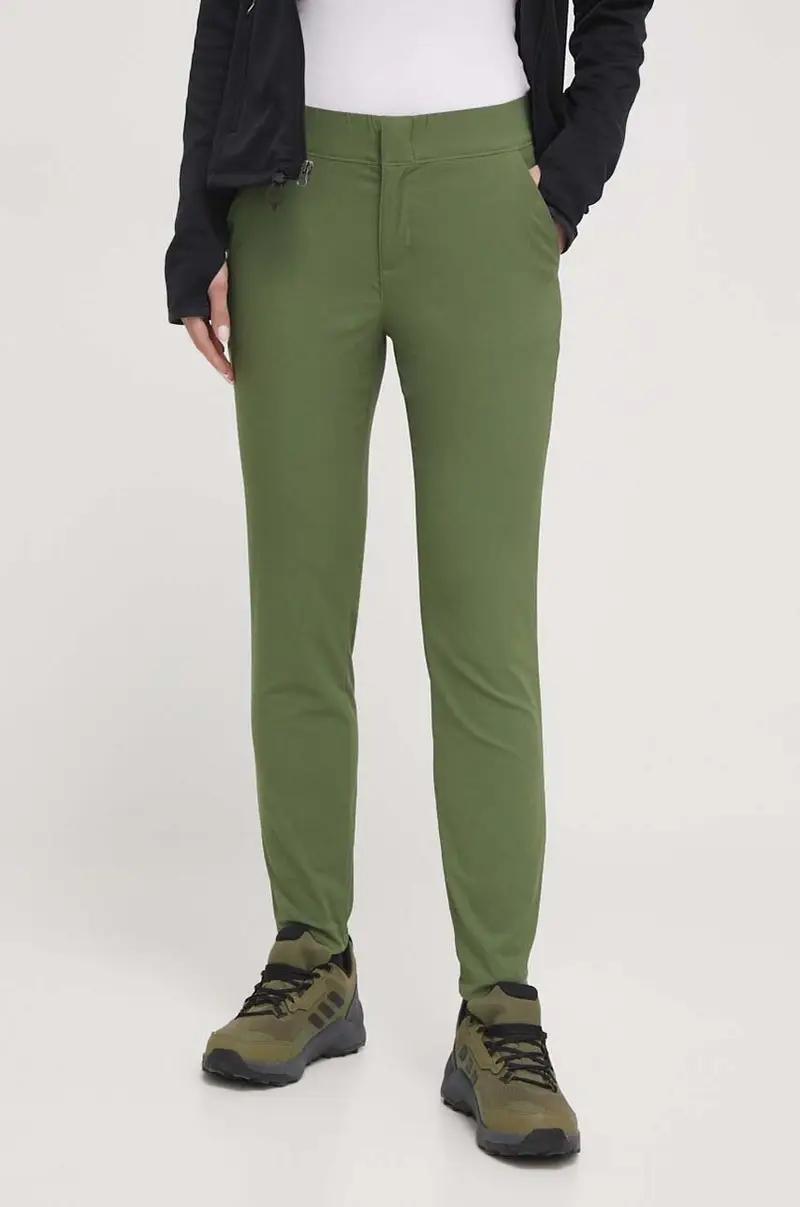 pantaloni Firwood Camp II donna colore verde 1885343