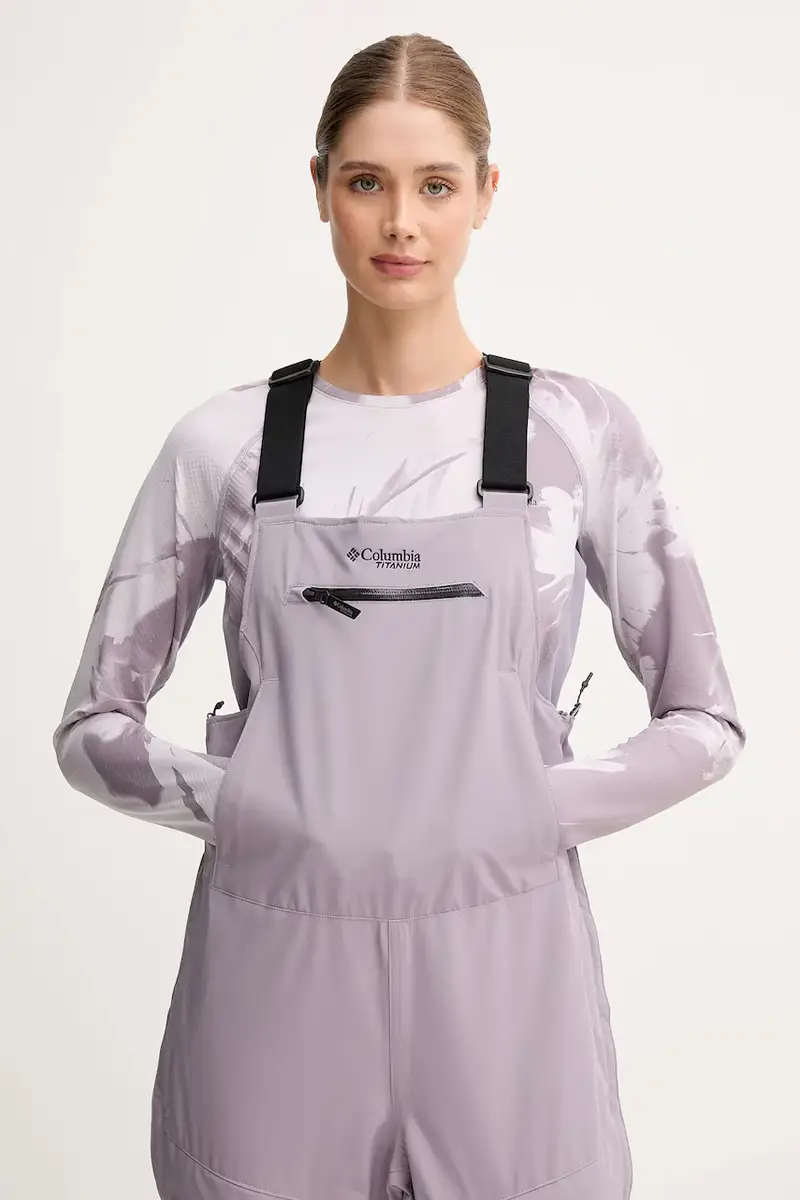 pantaloni per sport invernali Highland Summit colore violetto 2085781 miniatura 3