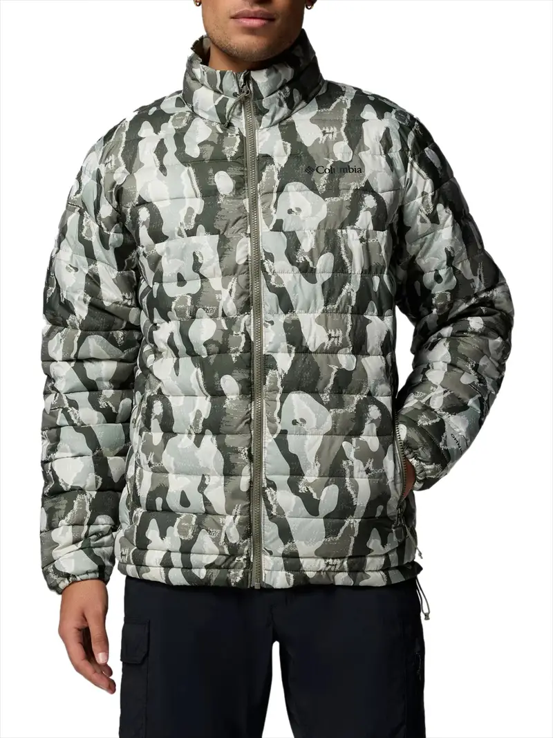 piumino columbia da uomo - maculato