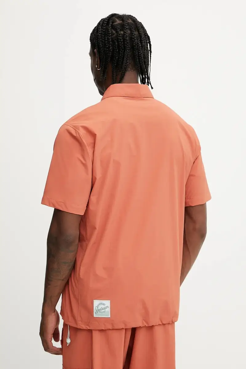 Columbia Polo Uomo Arancione 3287916 miniatura 3