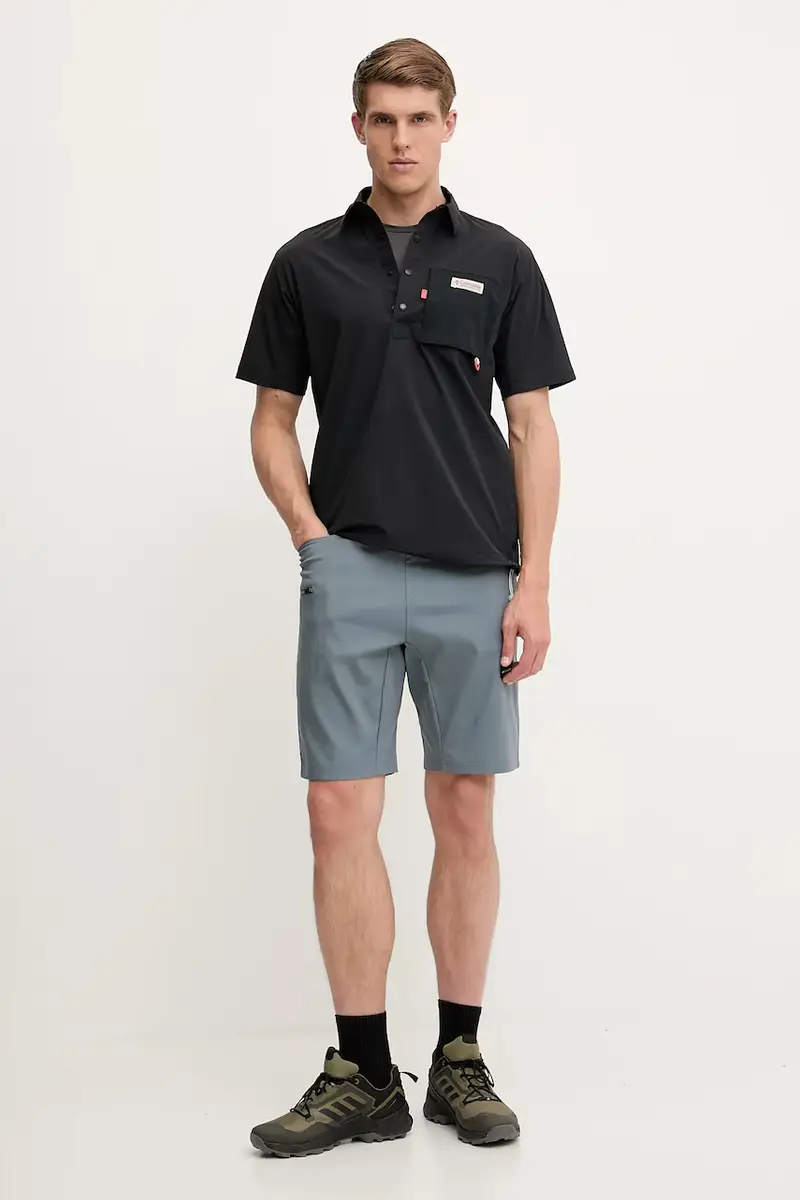 Columbia Polo Uomo Nero 3337698 miniatura 2