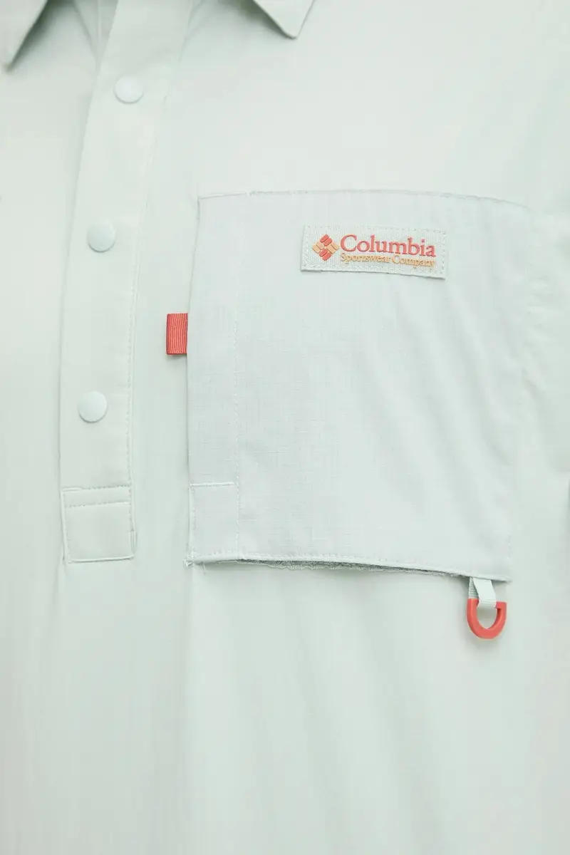 Columbia Polo Uomo Turchese 3349061 miniatura 5