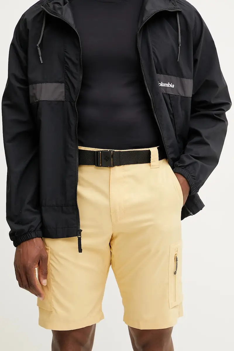 shorts sportivi Silver Ridge Utility uomo colore nero 2030744 Giallo