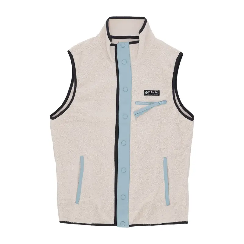 Columbia Smanicato Uomo in Pile Dark Stone