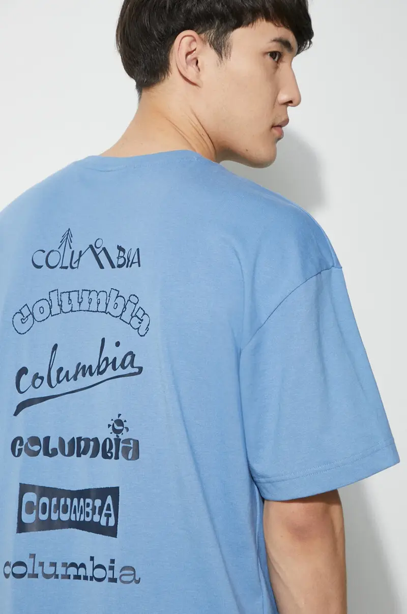 Columbia T-shirt Uomo Blu 2245487