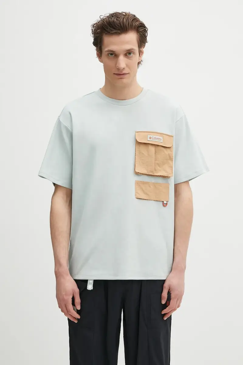 Columbia T-shirt Uomo Turchese 2259918