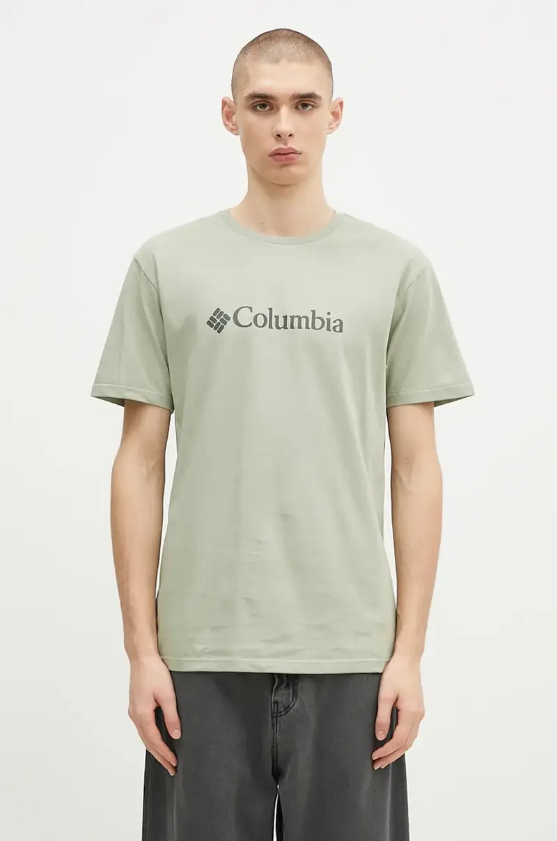 Columbia T-shirt Uomo Verde 2261816