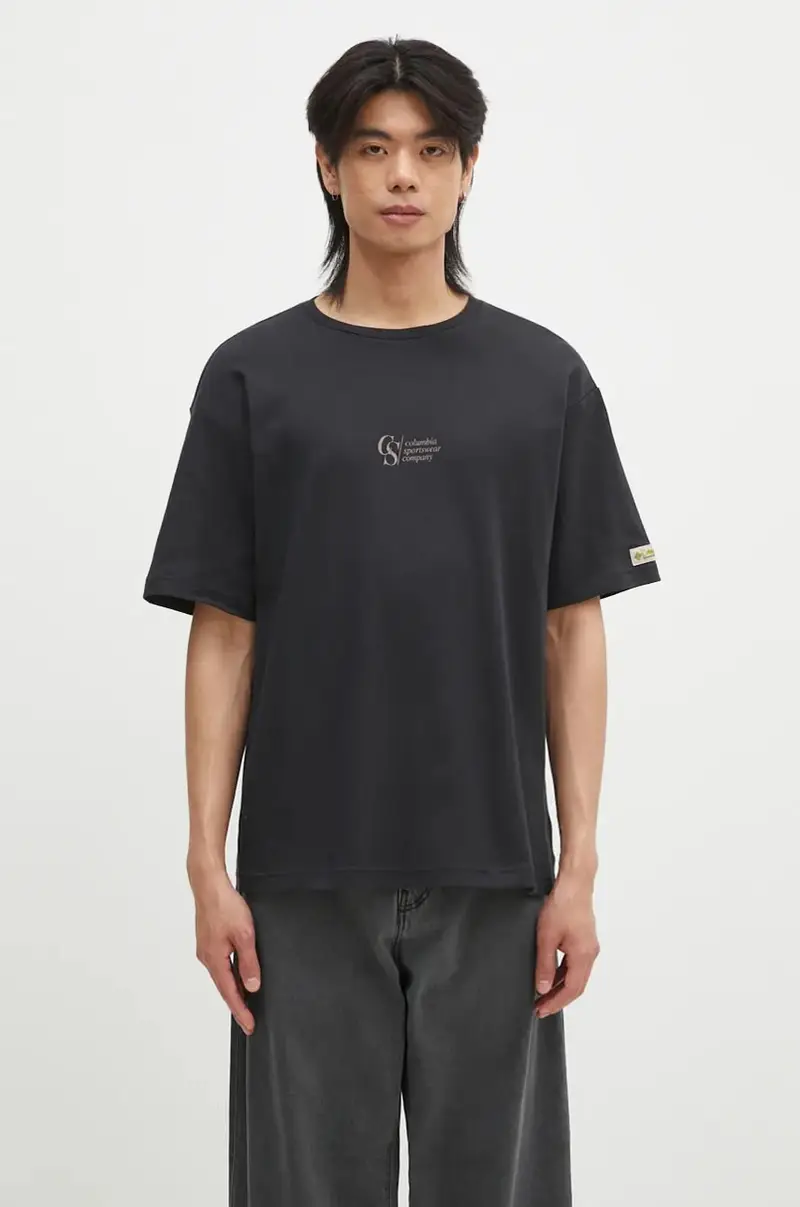 Columbia T-shirt Uomo Nero 2258383