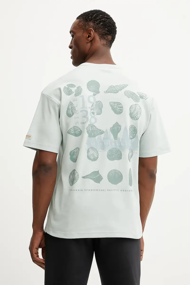 Columbia T-shirt Uomo Turchese 3158590