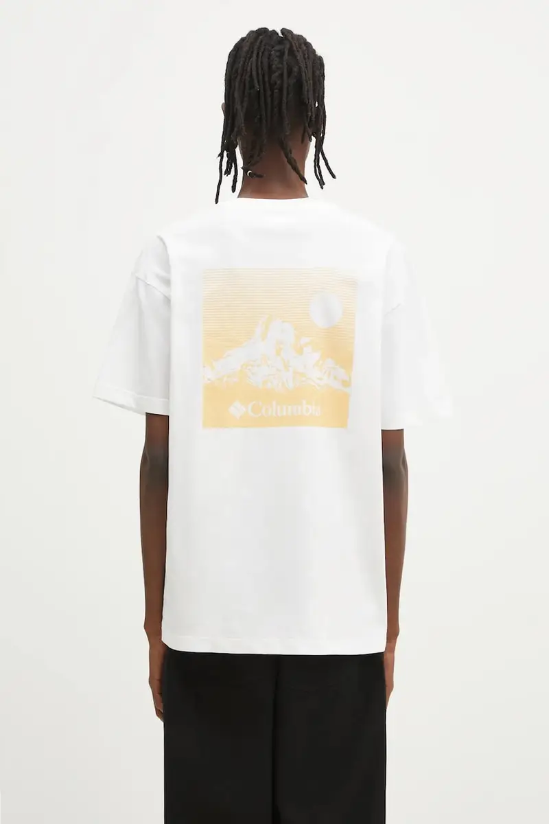 Columbia T-shirt Uomo Bianco 2244236