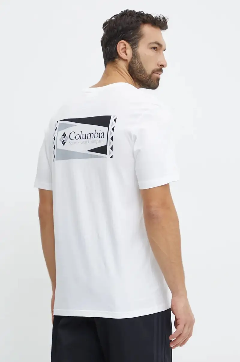 t-shirt in cotone colore bianco
